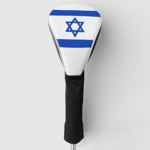 Israel flag golf head cover
