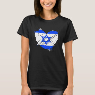 Israel Flag I Love Israel It Is In My Dna For Isra T-Shirt