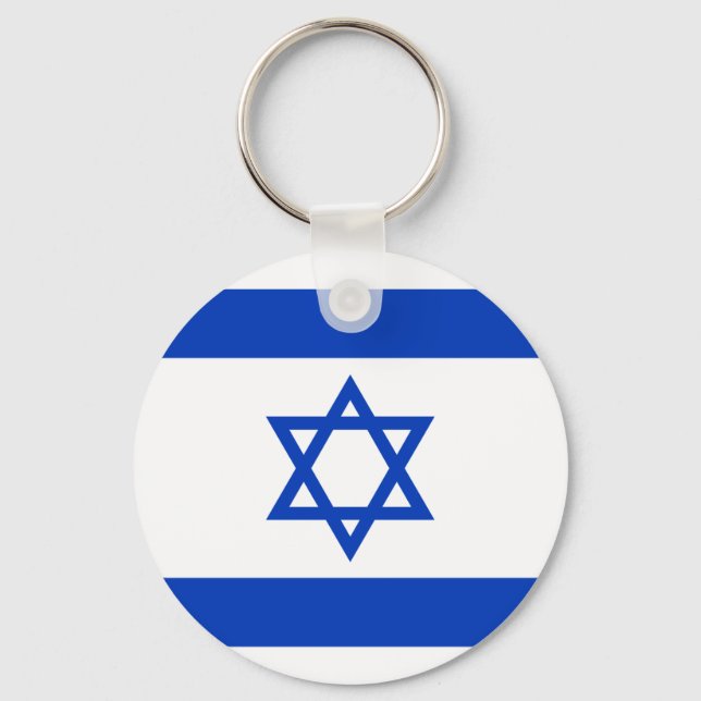 Israel Flag Keychain (Front)