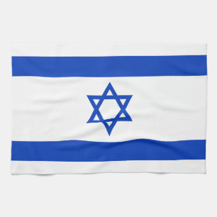 Israel Flag Kitchen Towel