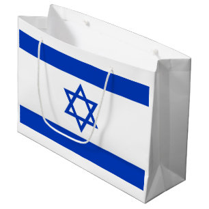 Israel Flag Large Gift Bag
