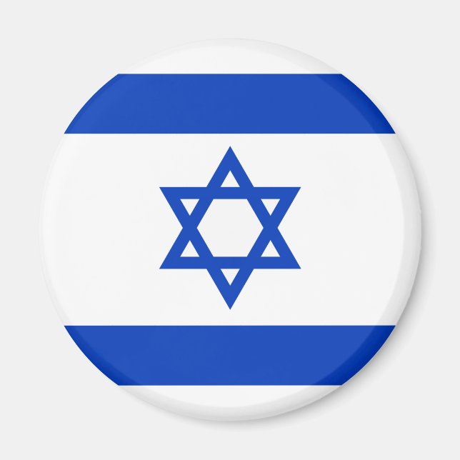 Israel flag  magnet (Front)