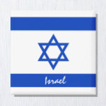 Israel Flag Magnet, patriotic, Israeli Flag Magnet<br><div class="desc">Israel Fridge Magnet featuring Israeli Flag - love my country,  travel,  holiday collection for patriots / sports fans</div>