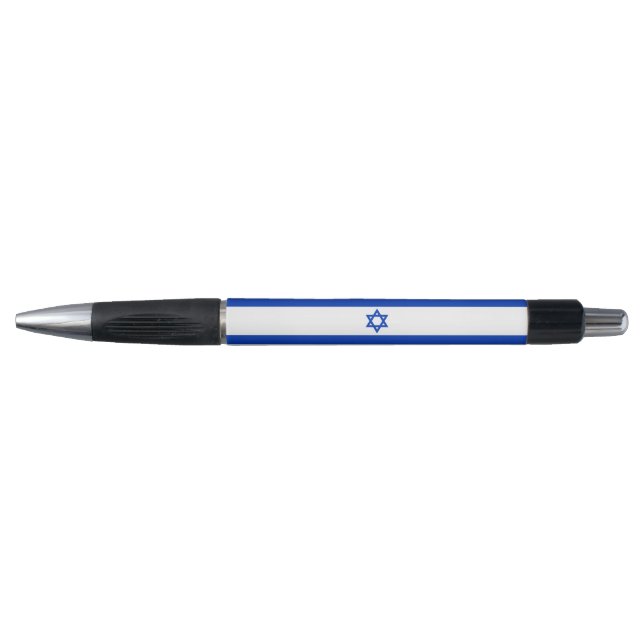 Israel flag modern patriotic pen (Front)