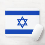 Israel flag mouse pad<br><div class="desc">Israel flag Mouse Pad.
Israeli Flag.</div>