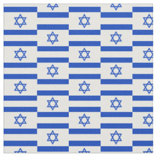 Israel Flag National Trendy Fabric /fashion