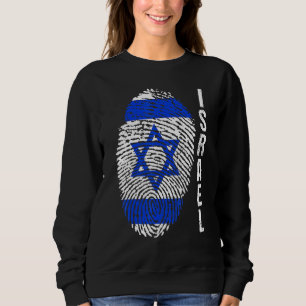 Israel Flag Sweatshirt
