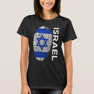 Israel Flag Team Jersey Sleeve Tee