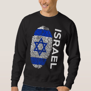 Israel Flag Team Jersey Sleeve Tee
