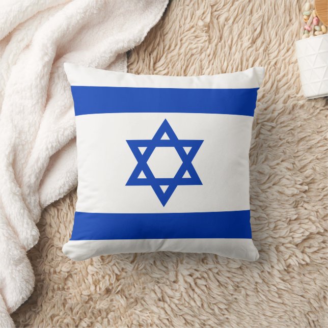 Israel flag throw pillow (Blanket)