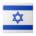 Israel flag tile<br><div class="desc">Israel flag ceramic tile.
Israeli Flag.</div>