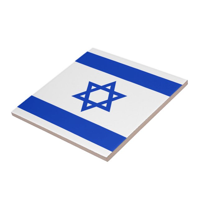 Israel Flag Tile (Side)
