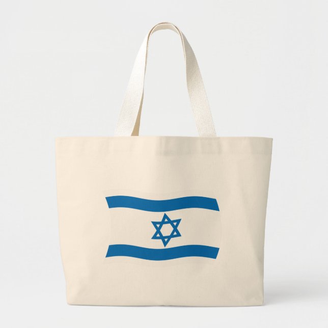 Israel Flag Tote Bag (Front)