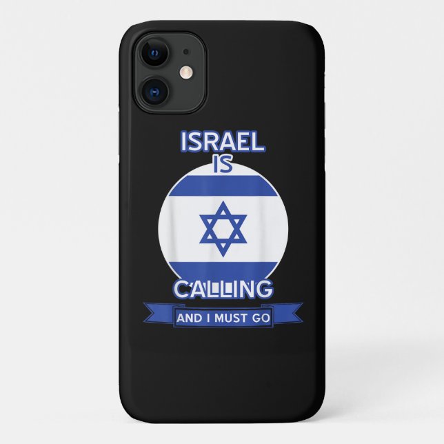Israel Is Calling And I Must Go  Case-Mate iPhone Case (Back)