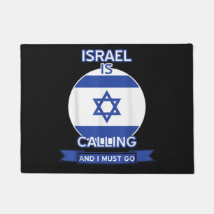 Israel Is Calling And I Must Go Doormat