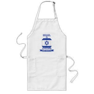 Israel Is Calling And I Must Go Long Apron