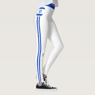 Israel & Israel Flag fashion, travel/sport fan Leg Leggings