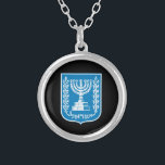 Israel & Israeli Emblem fashion Jewellery / Neckla<br><div class="desc">Necklace: Israeli Coat of Arms & Israel fashion jewellery - love my country,  mothers day,  anniversary / patriots</div>