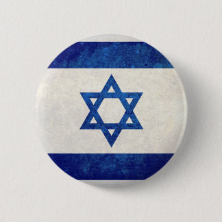 Israel; Israeli Flag 2 Inch Round Button
