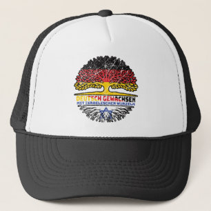 Israel Israelisch Deutsch Deutschland Baum Wurzel Trucker Hat