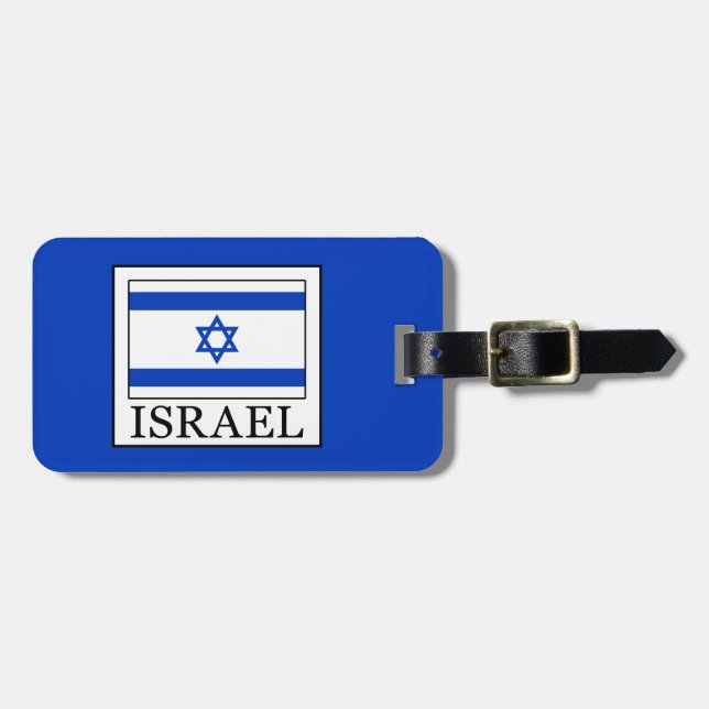 Israel Luggage Tag (Front Horizontal)
