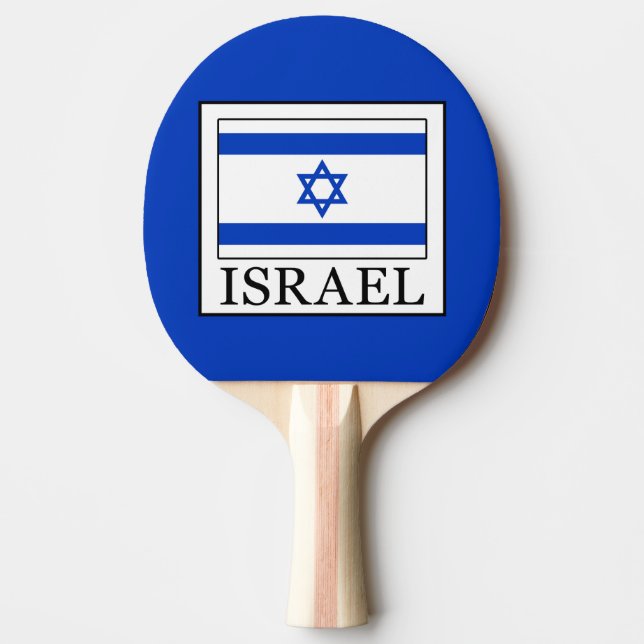 Israel Ping Pong Paddle (Front)