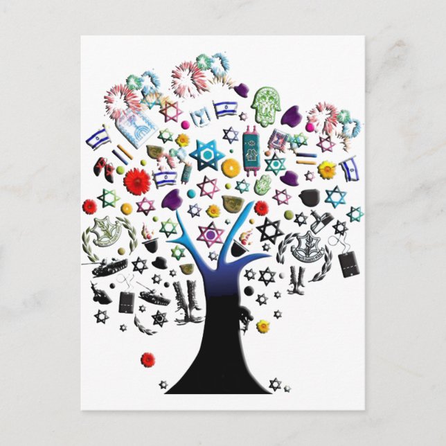 Israel Postcard (Front)