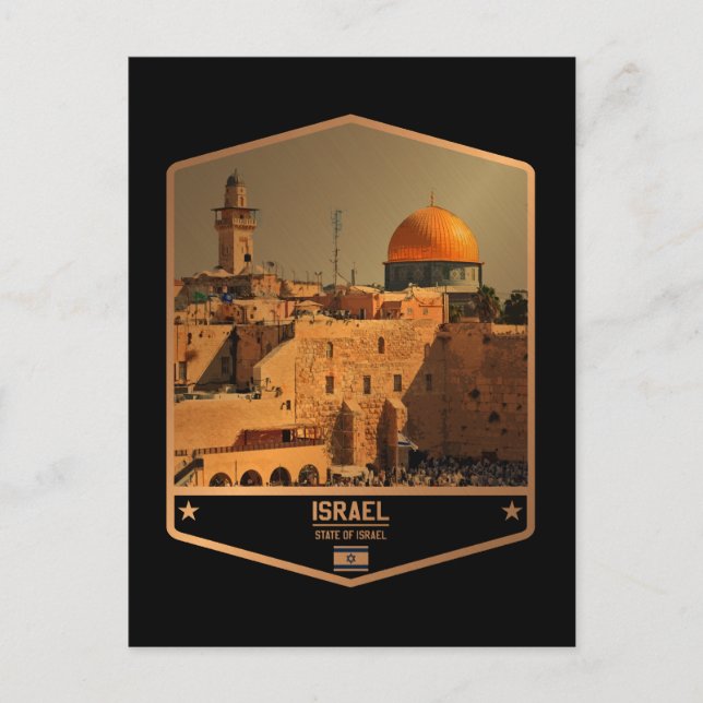 Israel Postcard (Front)