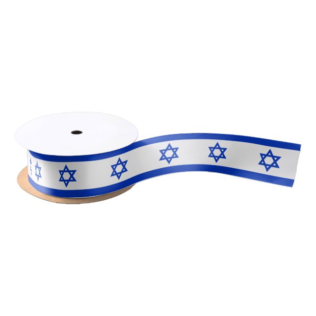 Israel Satin Ribbon (Spool)