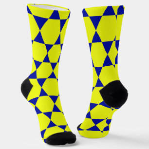 israel star of david socks