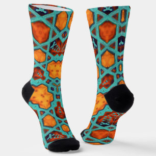 israel star of david socks