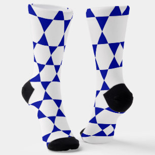 israel star of david socks