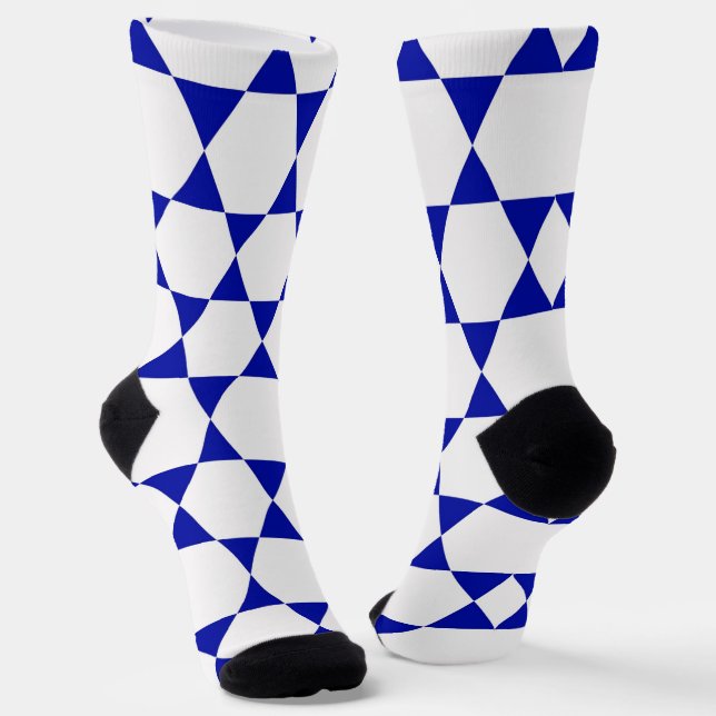 israel star of david socks (Angled)