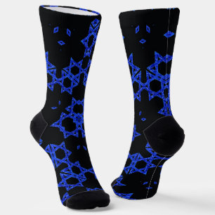 israel star of david socks