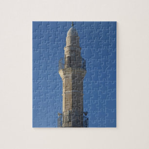 Israel, Tel Aviv, Jaffa, mosque minaret Jigsaw Puzzle