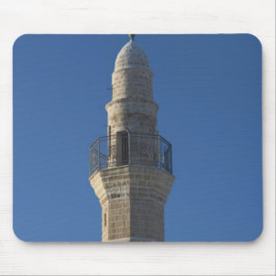 Israel, Tel Aviv, Jaffa, mosque minaret Mouse Pad