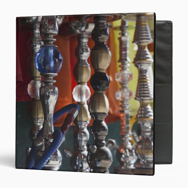 Israel, Tel Aviv, Jaffa, sheesha water pipes Binder (Front/Inside)