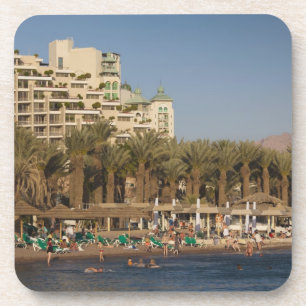 Israel, The Negev, Eilat, Red Sea beachfront 2 Coaster
