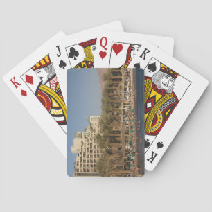 Israel, The Negev, Eilat, Red Sea beachfront Playing Cards