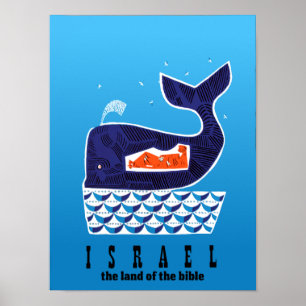 Israel travel poster