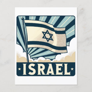 Israel  Vintage Travel Poster