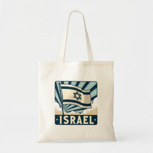 Israel Vintage Travel Poster Tote Bag