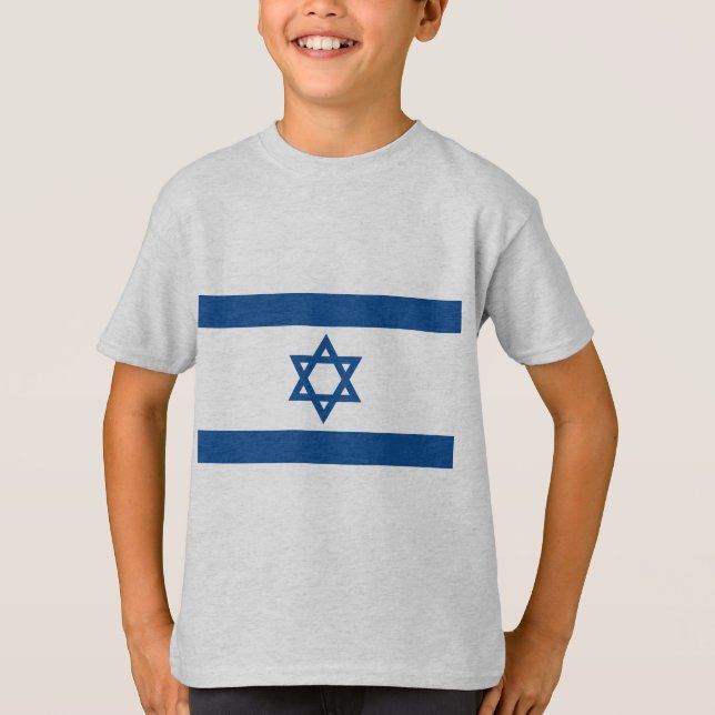 Israel(Yale Blue), Israel T-Shirt (Front)