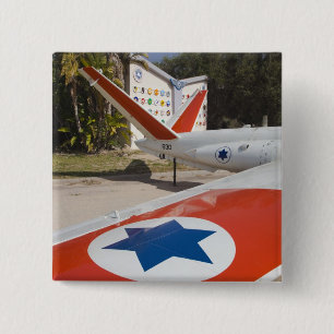 Israeli Air Force Museum 2 Inch Square Button