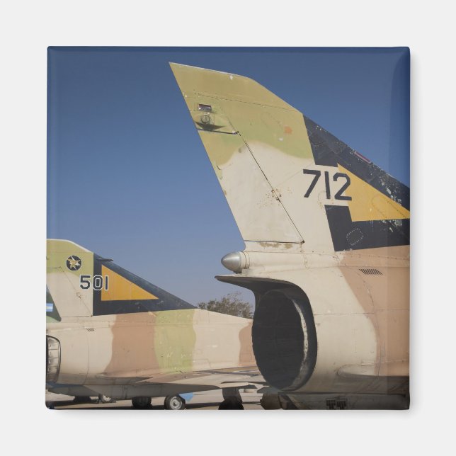Israeli-built Kfir fighter Magnet (Front)