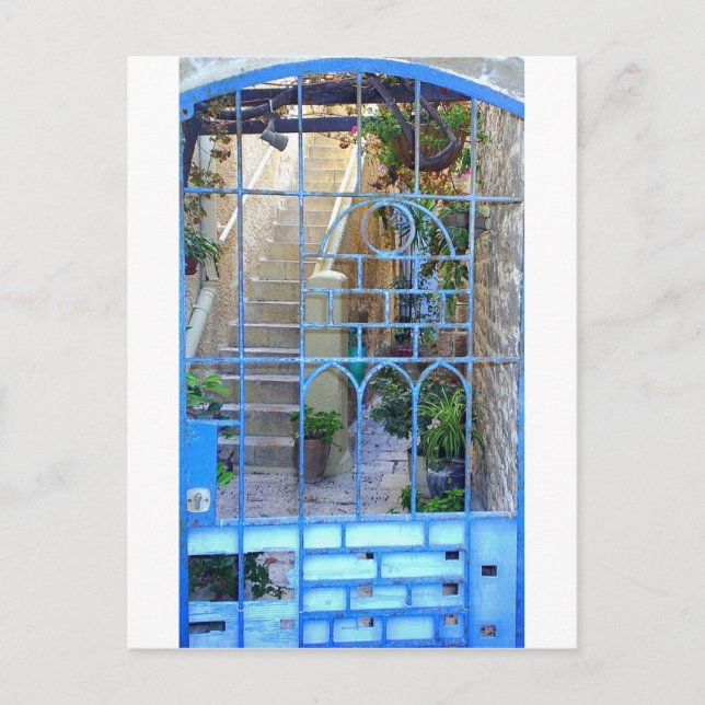 Israeli Door Postcard (Front)