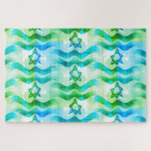 Israeli Flag 1014 pieces Jigsaw Puzzle