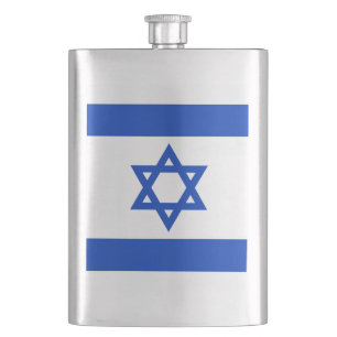 Israeli flag Flask
