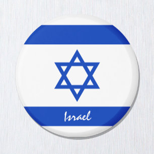 Israeli flag & Israel - travel/sports fans Magnet
