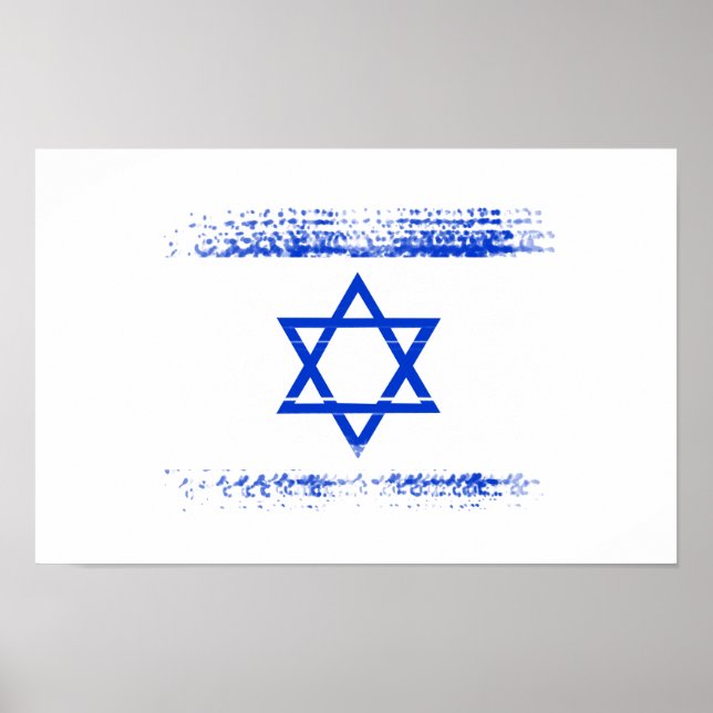 Israeli flag poster (Front)